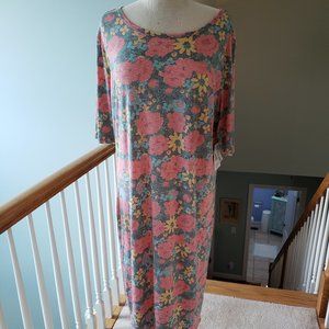 Lularoe Soft Vintage Floral Julia 3XL NWT